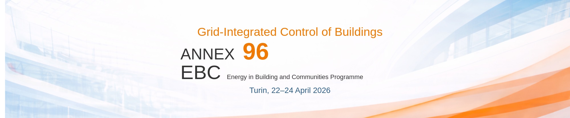 IEA EBC ANNEX 96 - EXPERT MEETING