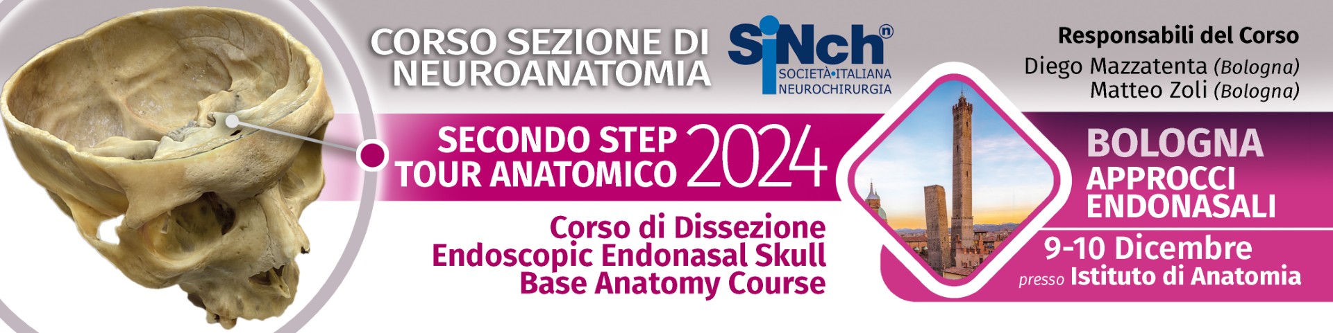 CORSO TEORICO-PRATICO DI NEUROANTOMIA SINch