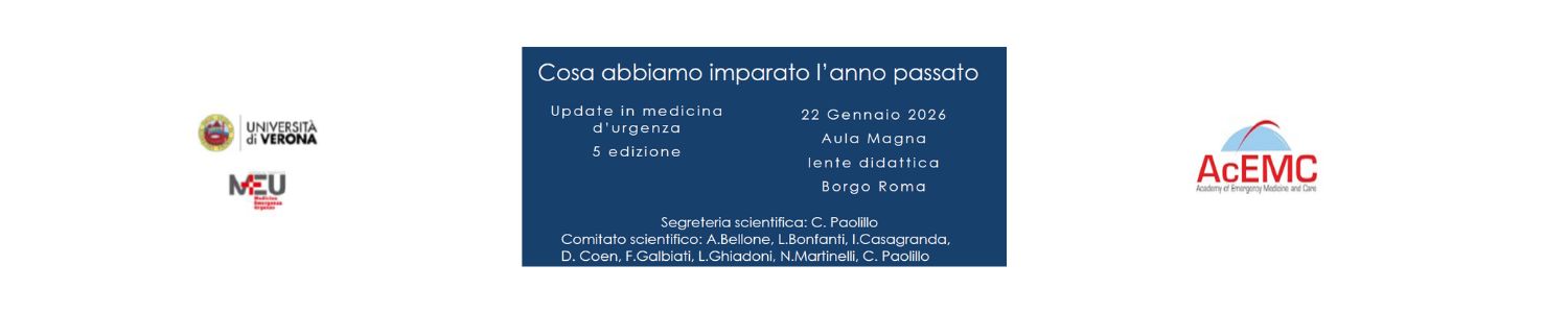 Cosa abbiamo imparato l’anno passato-Update in medicina
d' urgenza 5 edizione