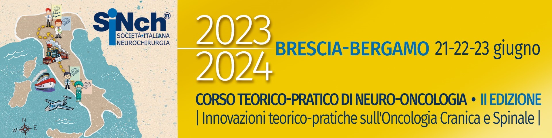 Innovazioni teorico-pratiche sull'oncologia cranica e spinale Corso SINch