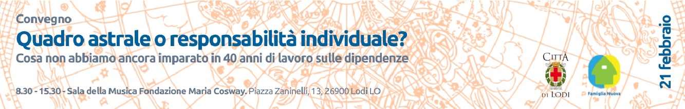 QUADRO ASTRALE O RESPONSABILITA' INDIVIDUALE? Cosa non abbiamo ancora imparato in 40 anni di lavoro sulle dipendenze.