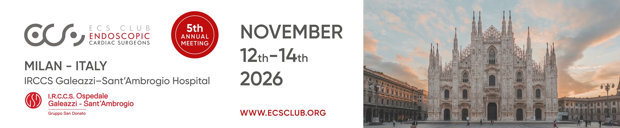 Endoscopic Cardiac Surgeons Club - 5th Annual Meeting