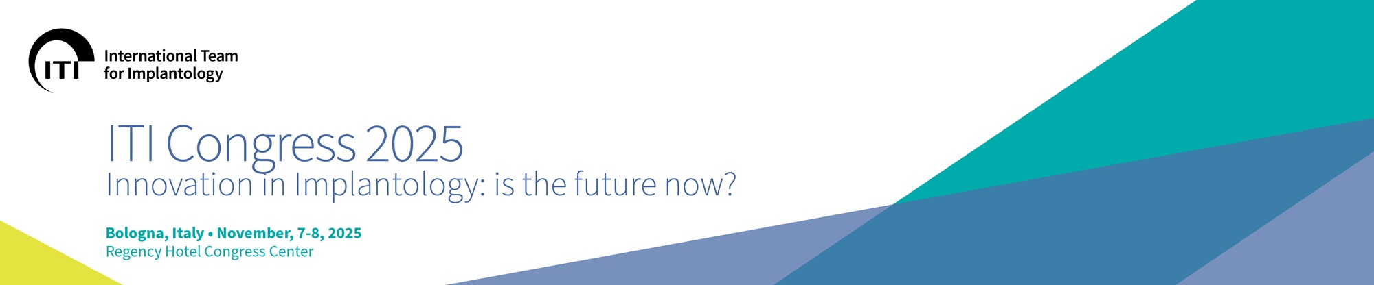 261-ITI - Congresso Nazionale 2025 "Innovation in Implantology: is the future now?"