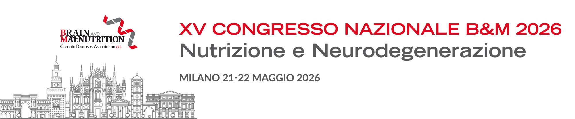 XV CONGRESSO NAZIONALE B&M 2026 Nutrizione e Neurodegenerazione
