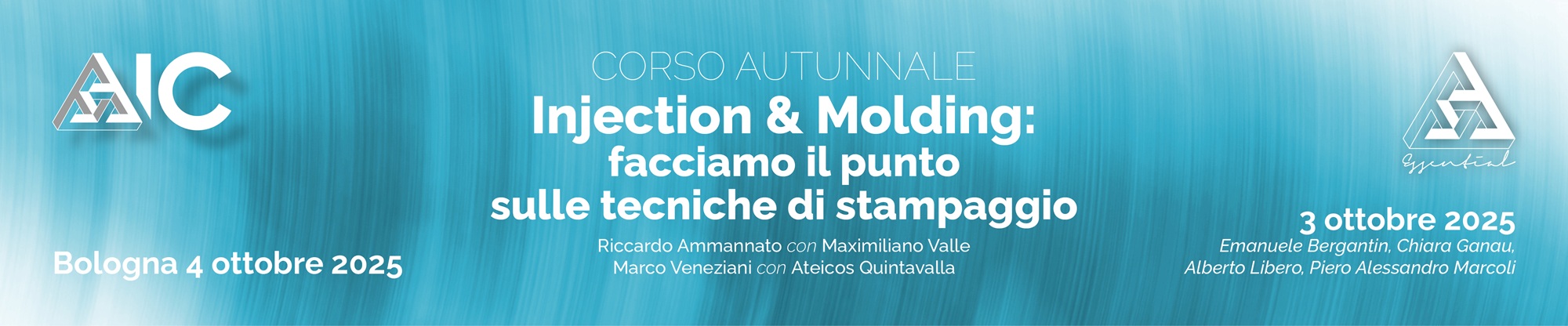 Corso Autunnale 2025 "Injection & Molding: facciamo il punto sulle tecniche di stampaggio"