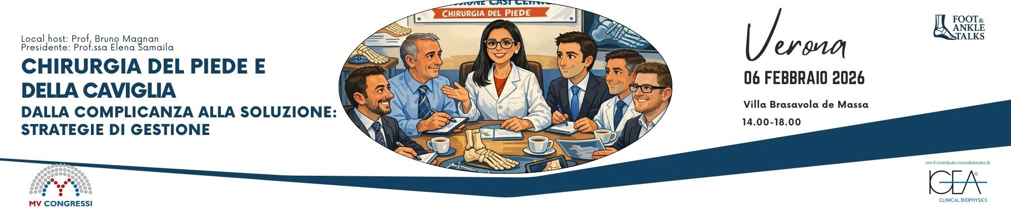 FOOT&ANKLE TALKS - Verona, 6 febbraio 2026 - cd. 2661