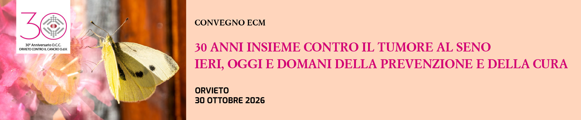 30 ANNI INSIEME CONTRO IL TUMORE AL SENOIERI, OGGI E DOMANI DELLA PREVENZIONE E DELLA CURA