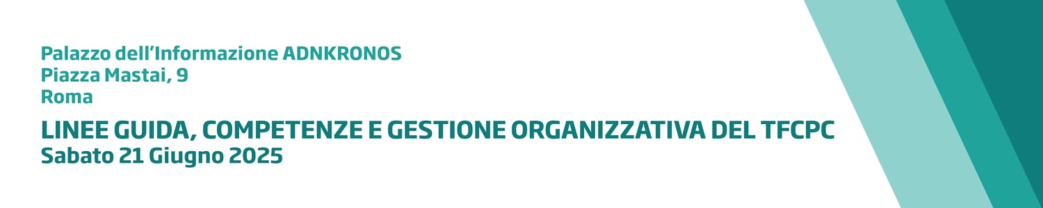 Linee Guida, Competenze e Gestione Organizzativa del TFCPC