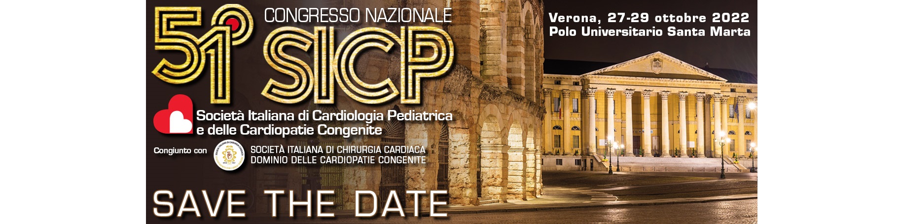 51° Congresso Nazionale SICP Verona - Società Italiana di Cardiologia Pediatrica e delle Cardiopatie Congenite