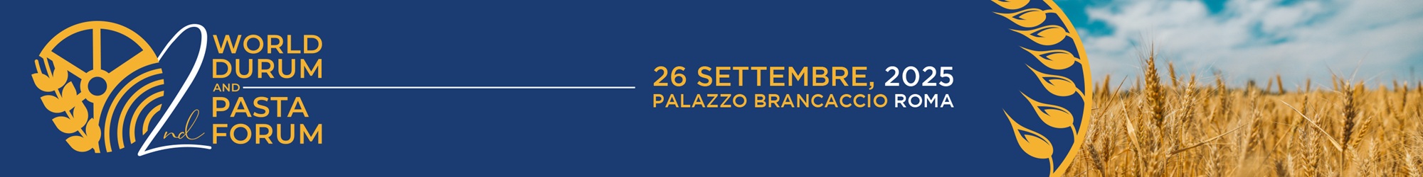  2° Edizione World Durum and Pasta Forum