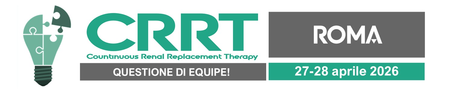CRRT Questione di Equipe! Corso teorico pratico per INFERMIERI, NEFROLOGI, INTENSIVISTI … e tutti i Medici in Formazione Specialistica