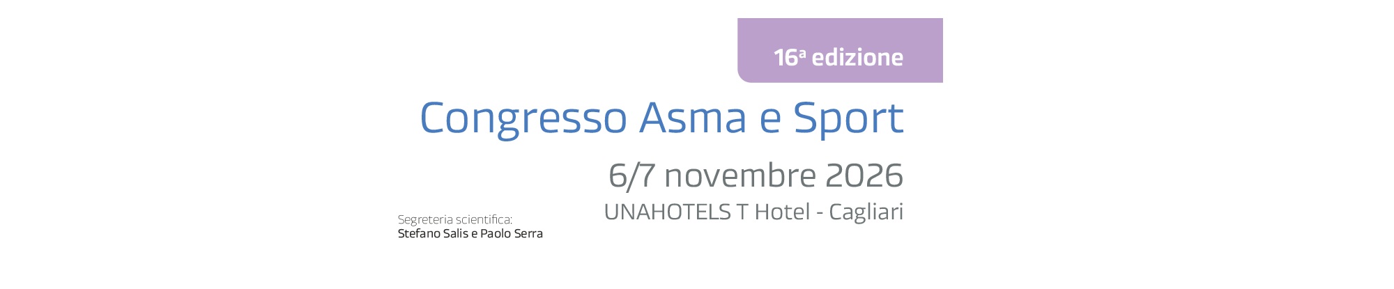 Congresso Asma e Sport - 16a edizione