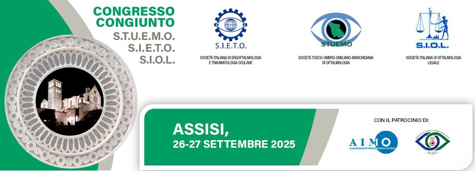 Congresso Congiunto S.T.U.E.M.O./S.I.E.T.O./S.I.O.L., 26-27 Settembre 2025 - ASSISI (PG)
