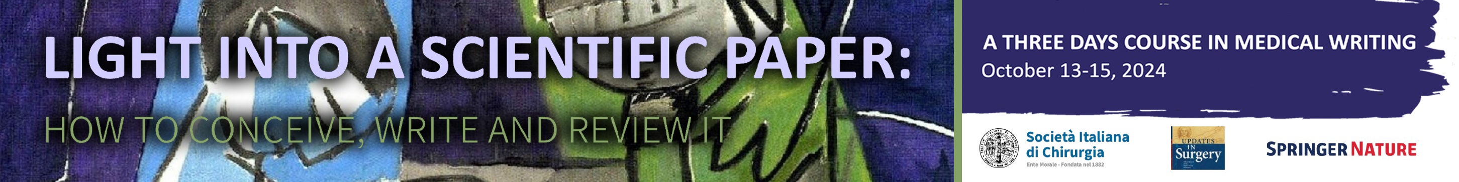 Corso di Medical Writing - SIC 2024 (Società Italiana di Chirurgia)