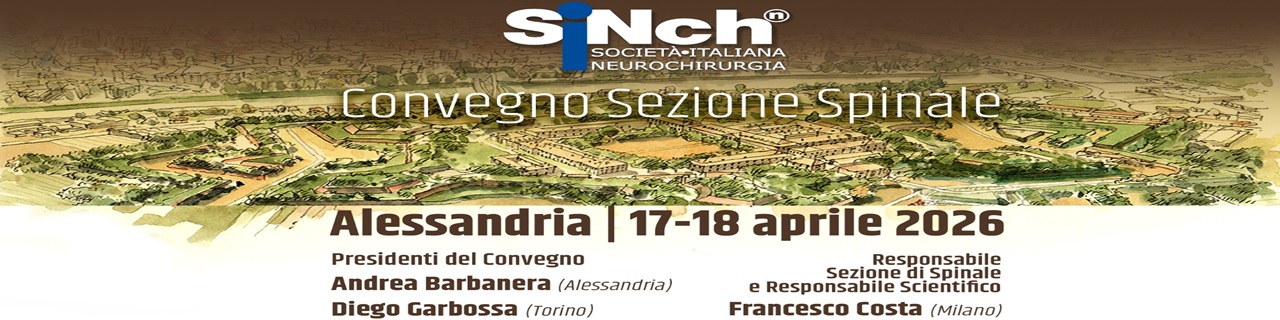 CONVEGNO SEZIONE SPINALE SINch, 2026