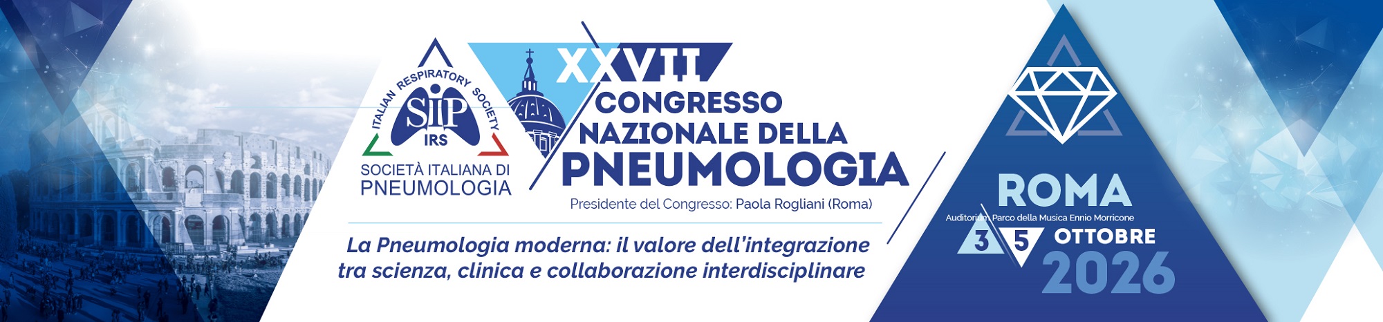 XXVII Congresso Nazionale della Pneumologia 2026 - Roma