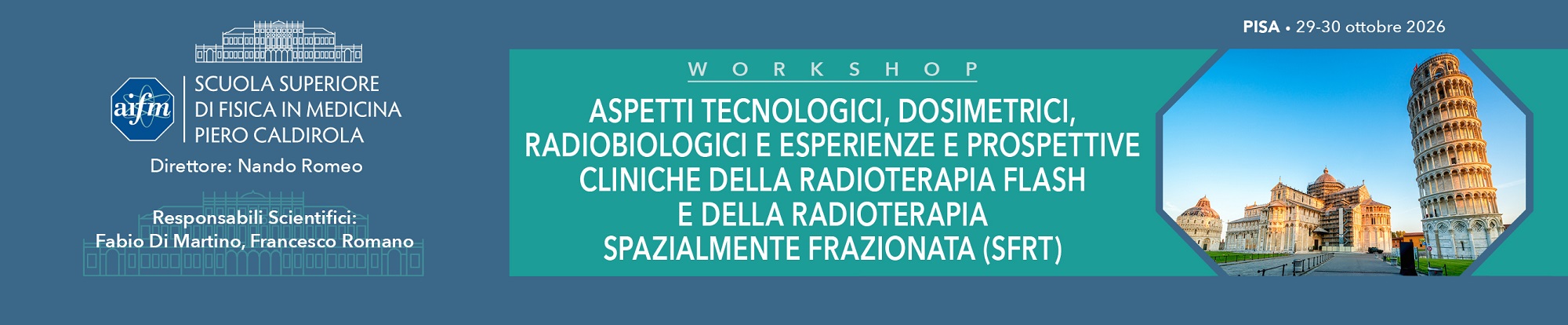ASPETTI TECNOLOGICI, DOSIMETRICI, RADIOBIOLOGICI E ESPERIENZE E PROSPETTIVE CLINICHE DELLA RADIOTERAPIA FLASH E DELLA RADIOTERAPIA SPAZIALMENTE FRAZIONATA (SFRT)