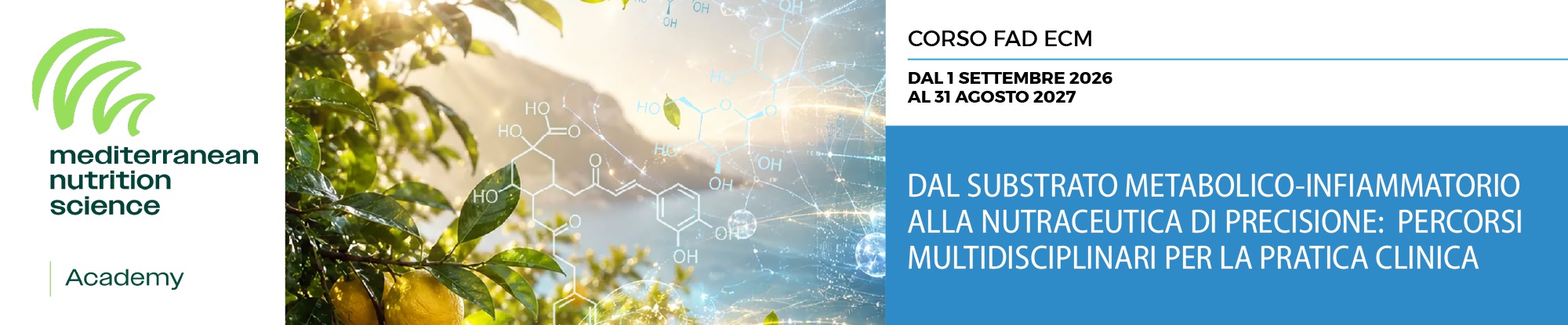 Dal substrato metabolico-infiammatorio alla nutraceutica di precisione:  percorsi multidisciplinari per la pratica clinica