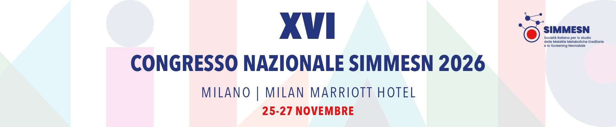 XVI CONGRESSO NAZIONALE SIMMESN